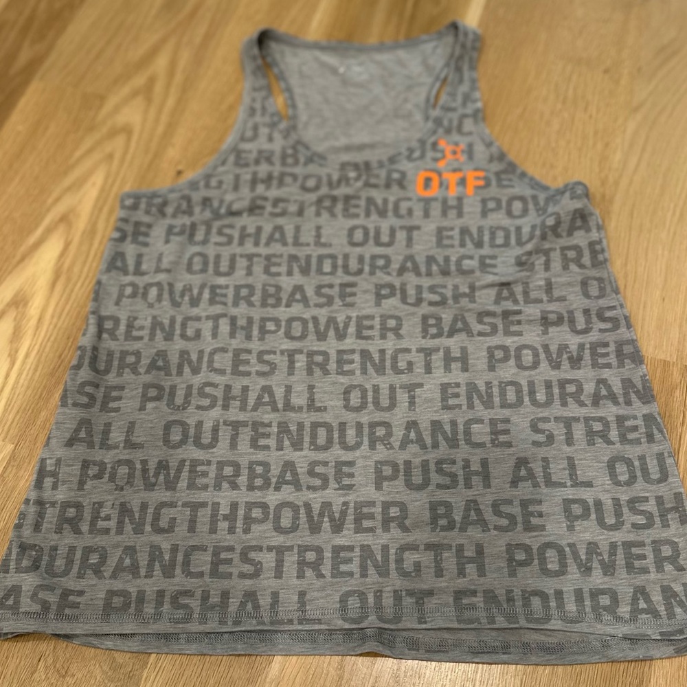 OTF Gray Razorback Tanktop